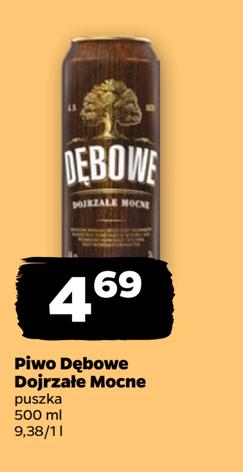 Piwo Dębowe Dojrzałe Mocne