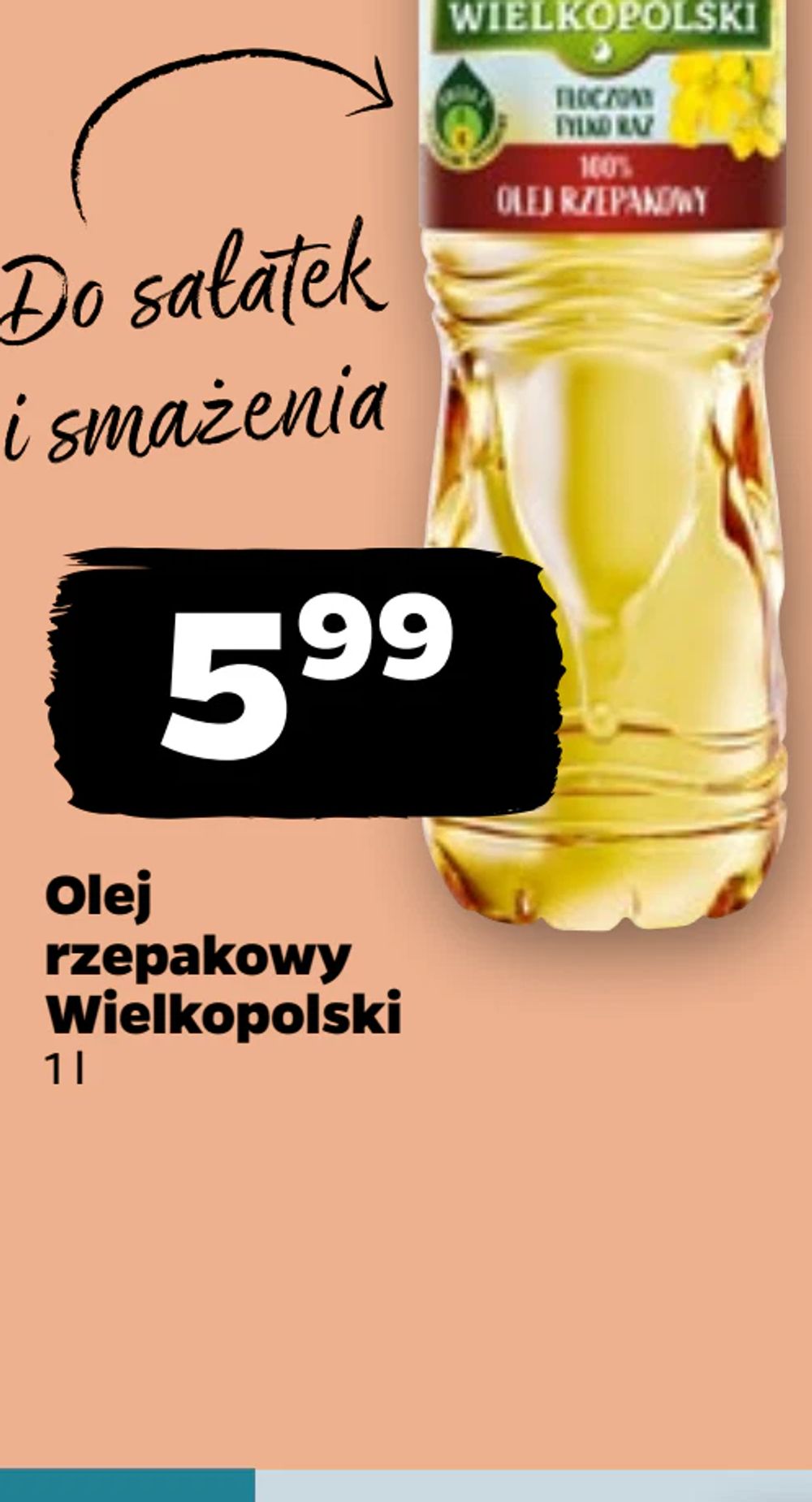 Olej rzepakowy Wielkopolski