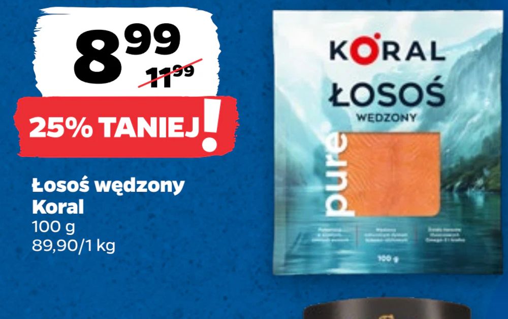 Łosoś wędzony Koral