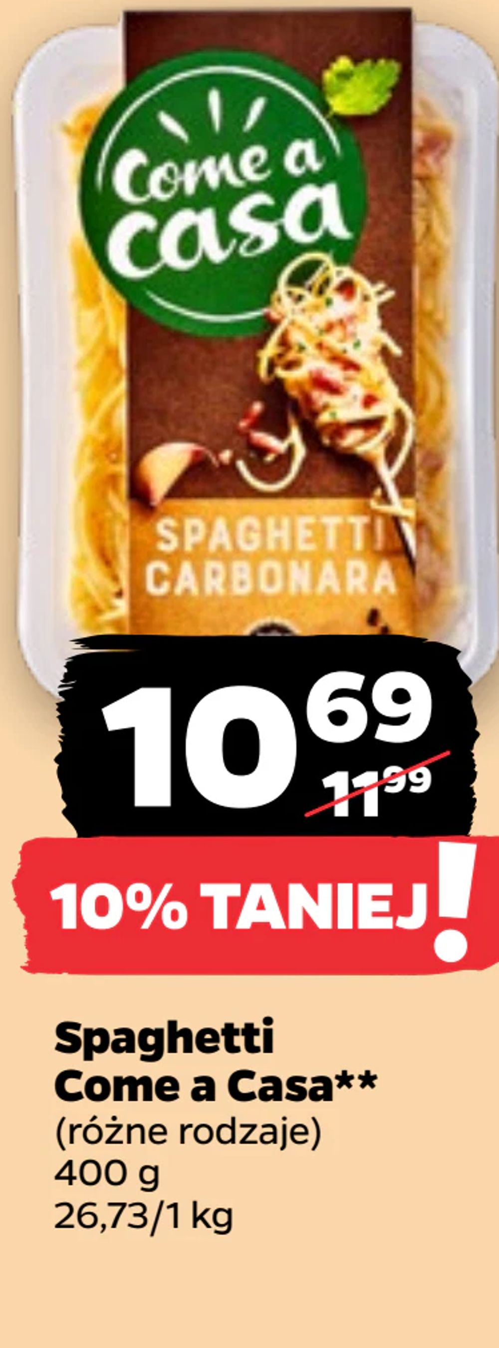 Spaghetti Come a Casa**