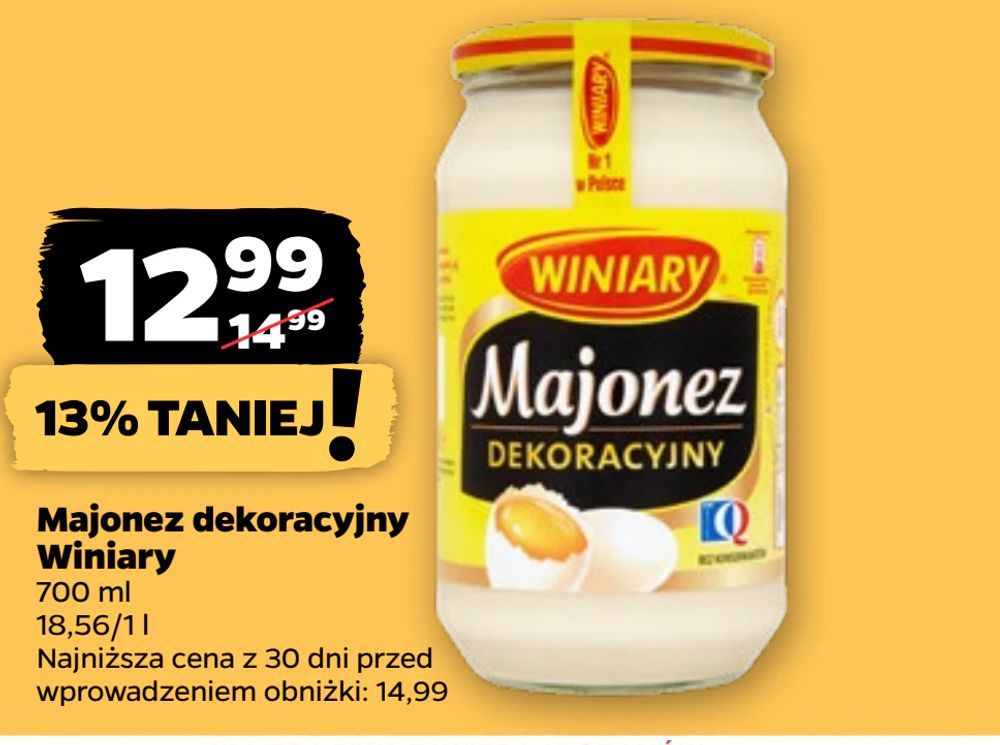 Majonez dekoracyjny Winiary