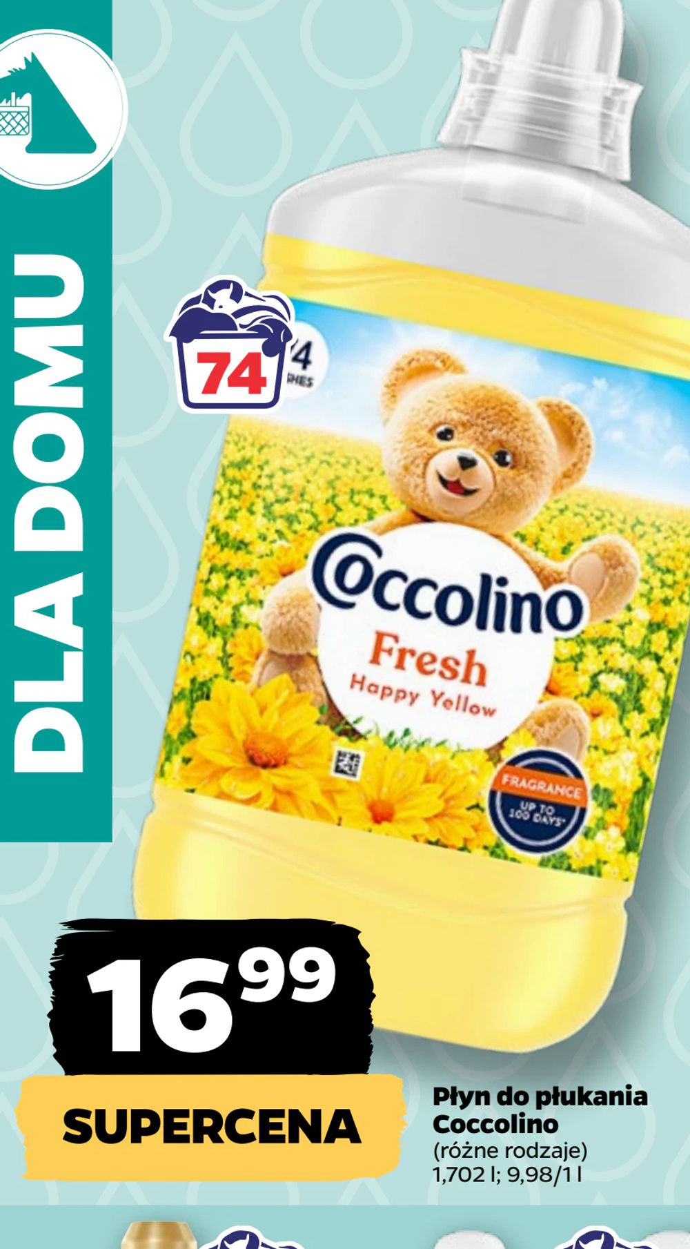 Płyn do płukania Coccolino