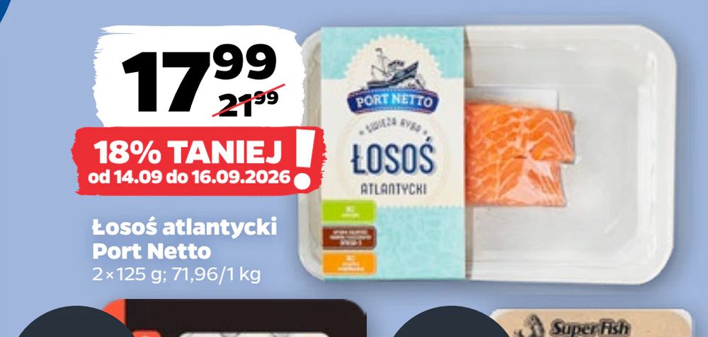 Łosoś atlantycki Port Netto