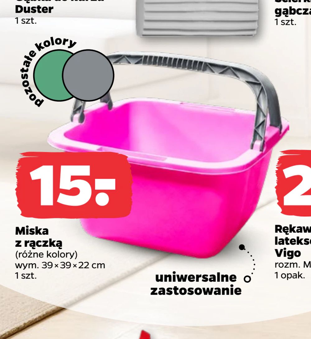 Miska z rączką