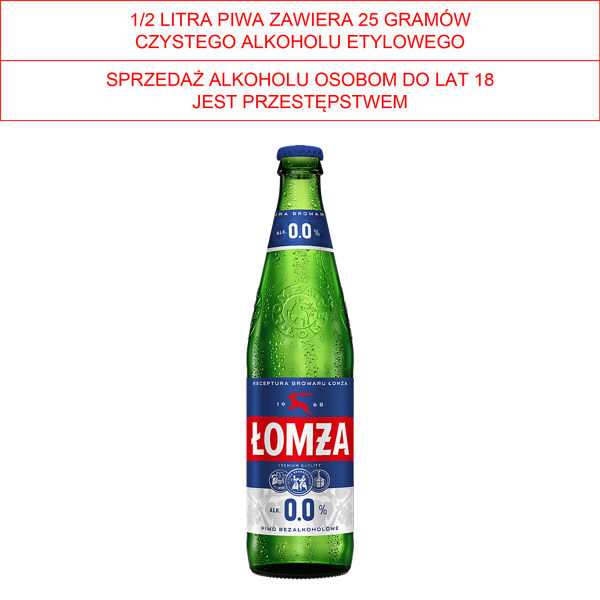 Piwo Łomża 0%