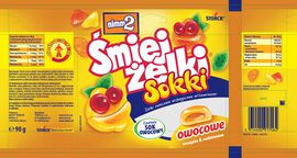 Nimm2 Śmiejżelki Sokki 90g