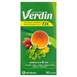 Verdin Fix Suplement diety kompozycja 6 ziół (20 x 1,8 g) 36 g