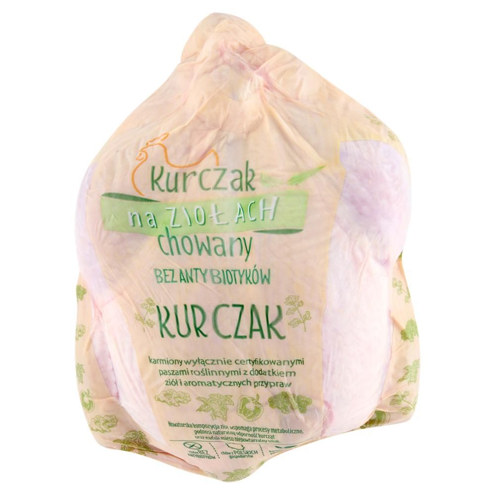 Kurczak na ziołach chowany bez antybiotyków