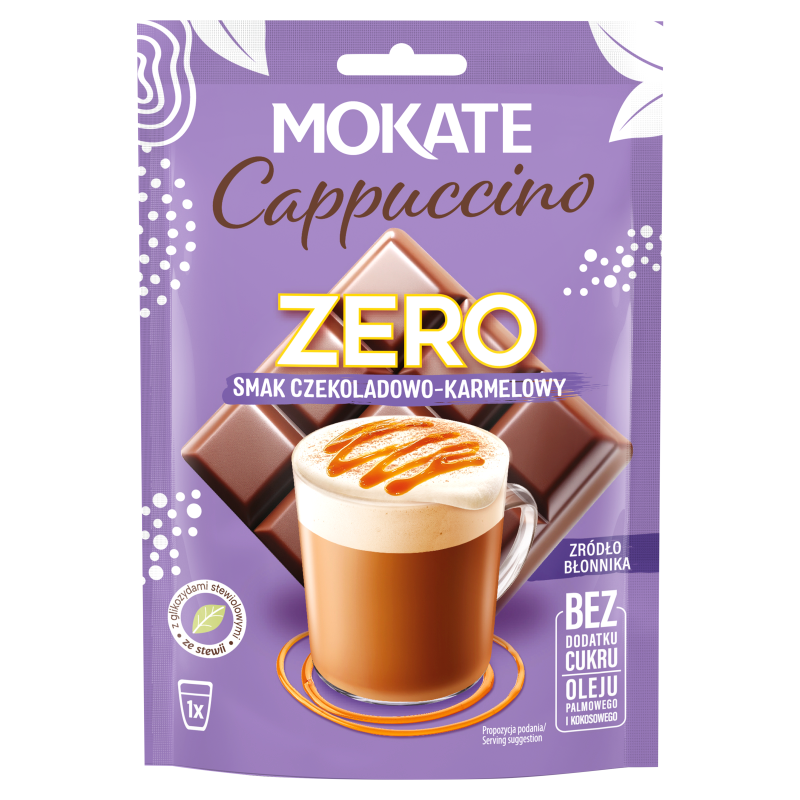 Cappuccino ZERO o sm. czekoladowo-karmelowym (bez dodatku cukru)