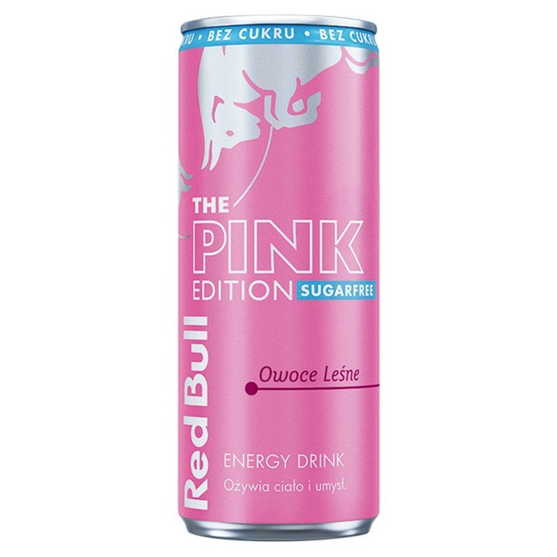 Napój energetyczny o smaku owoców leśnych bez cukru Red Bull 250 ml