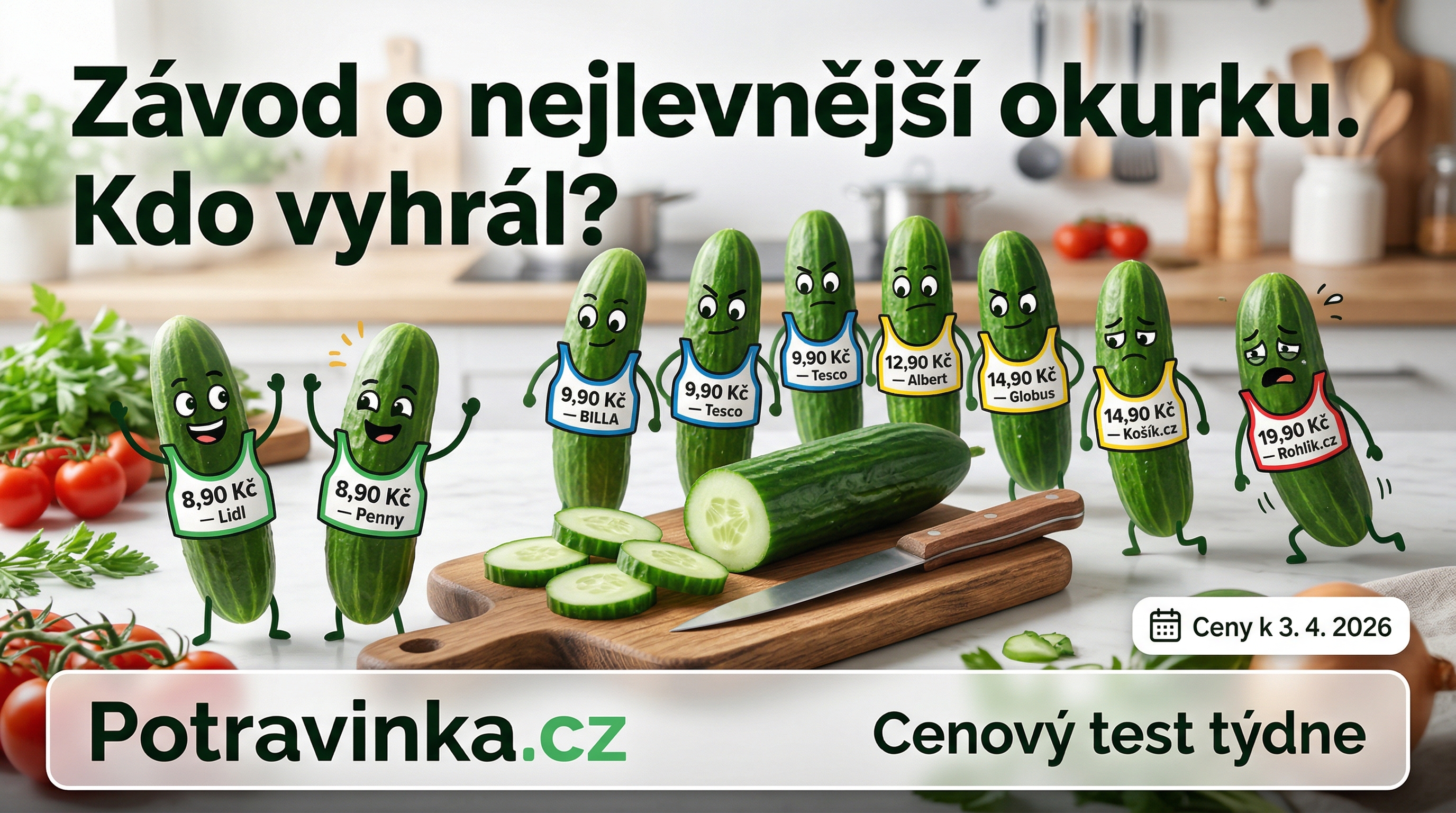 Test cenowy: Ogórek